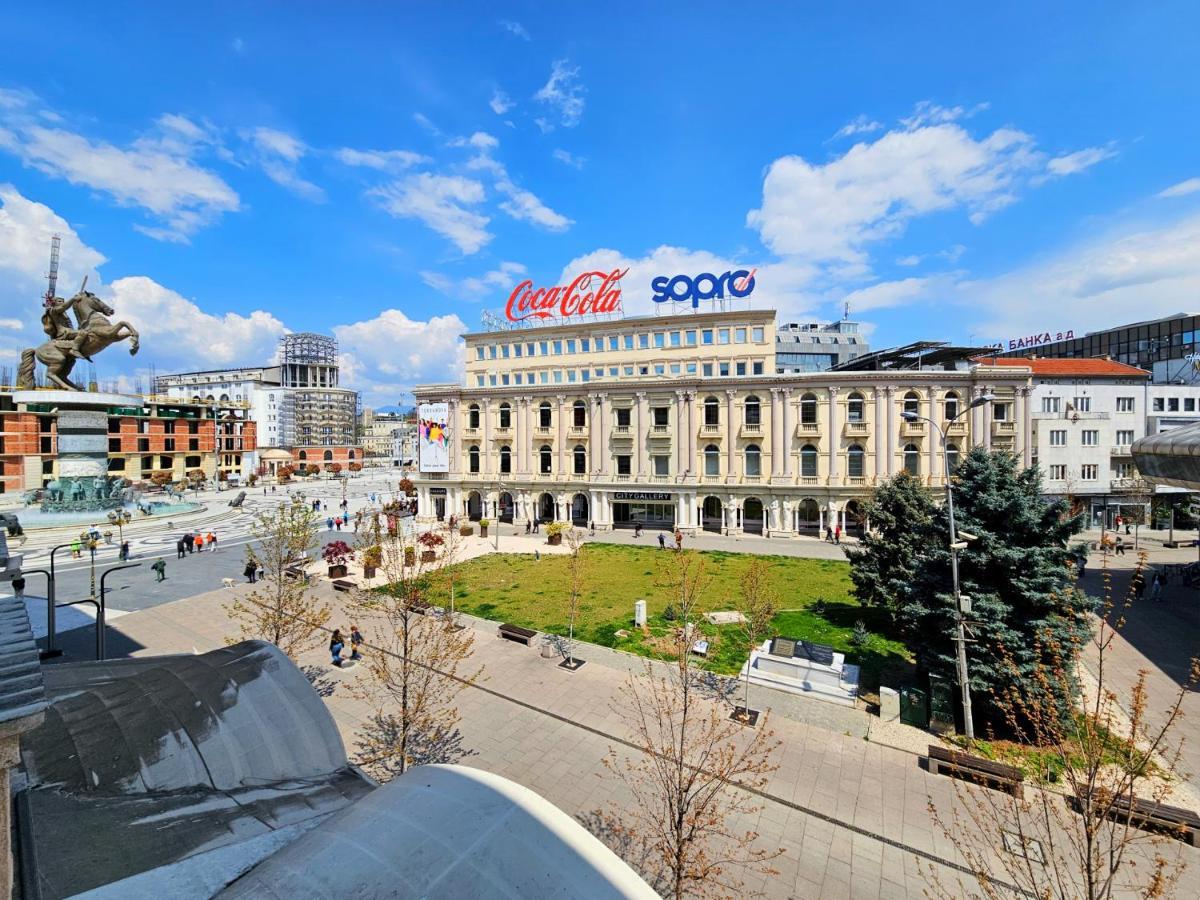 Appartement Mika Square à Skopje Extérieur photo